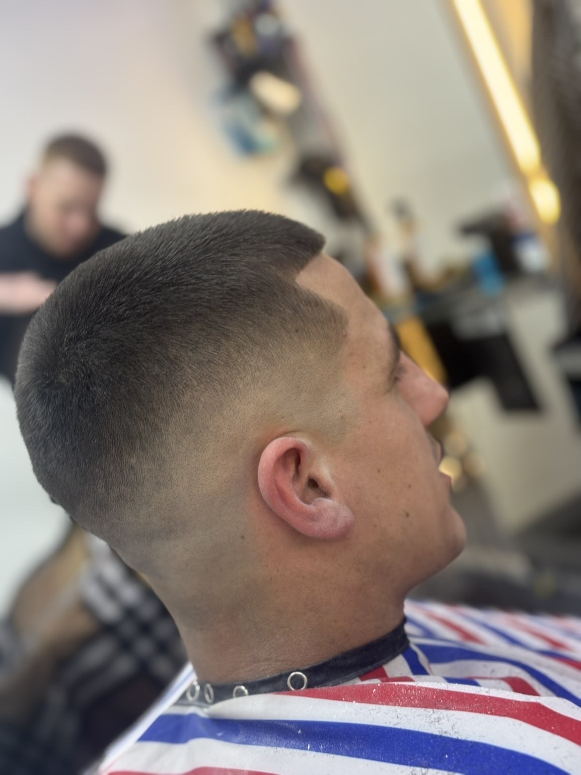 Haircut example 2 at Rich The Barber, Barry