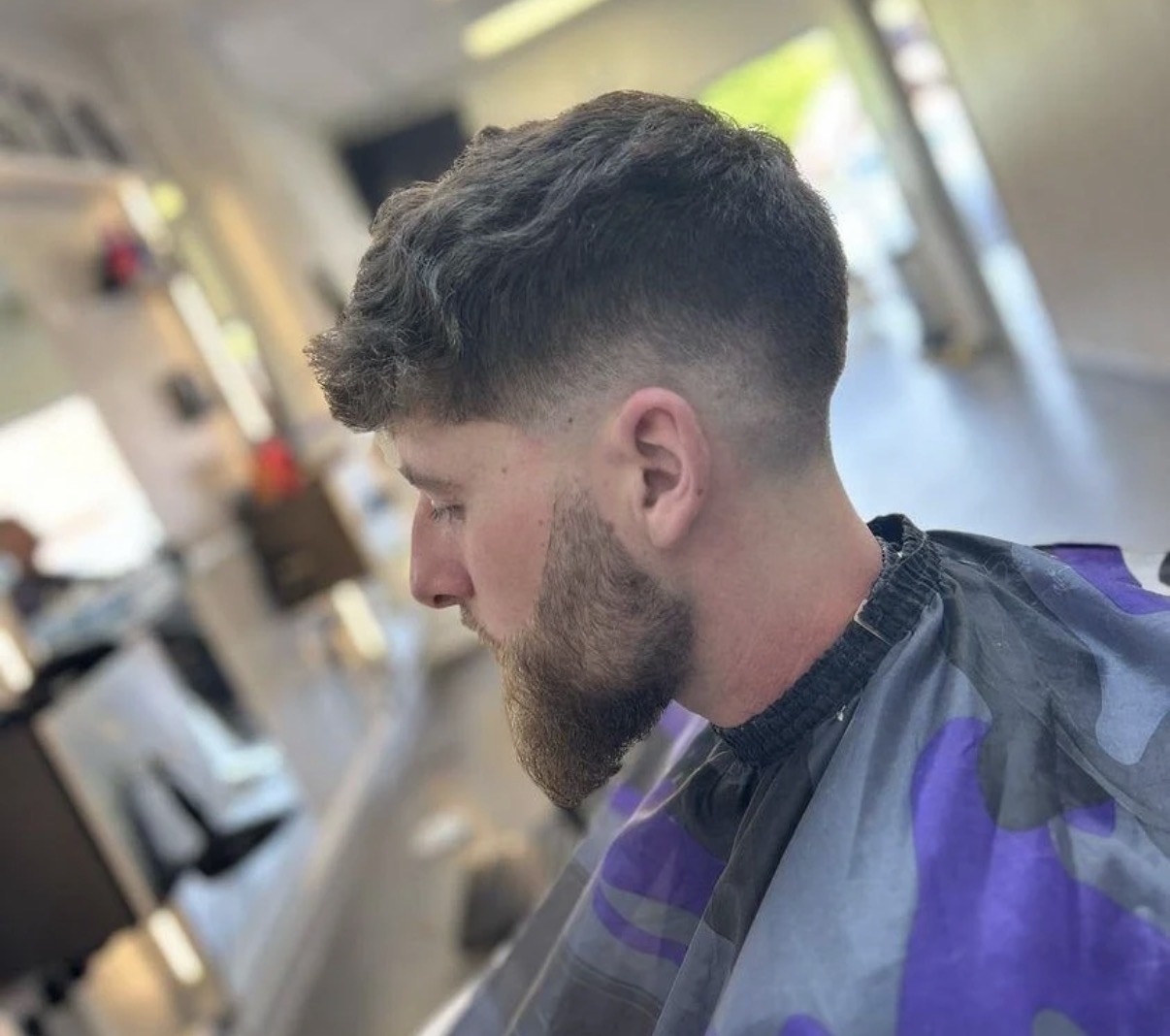 After haircut at Rich The Barber, Barry