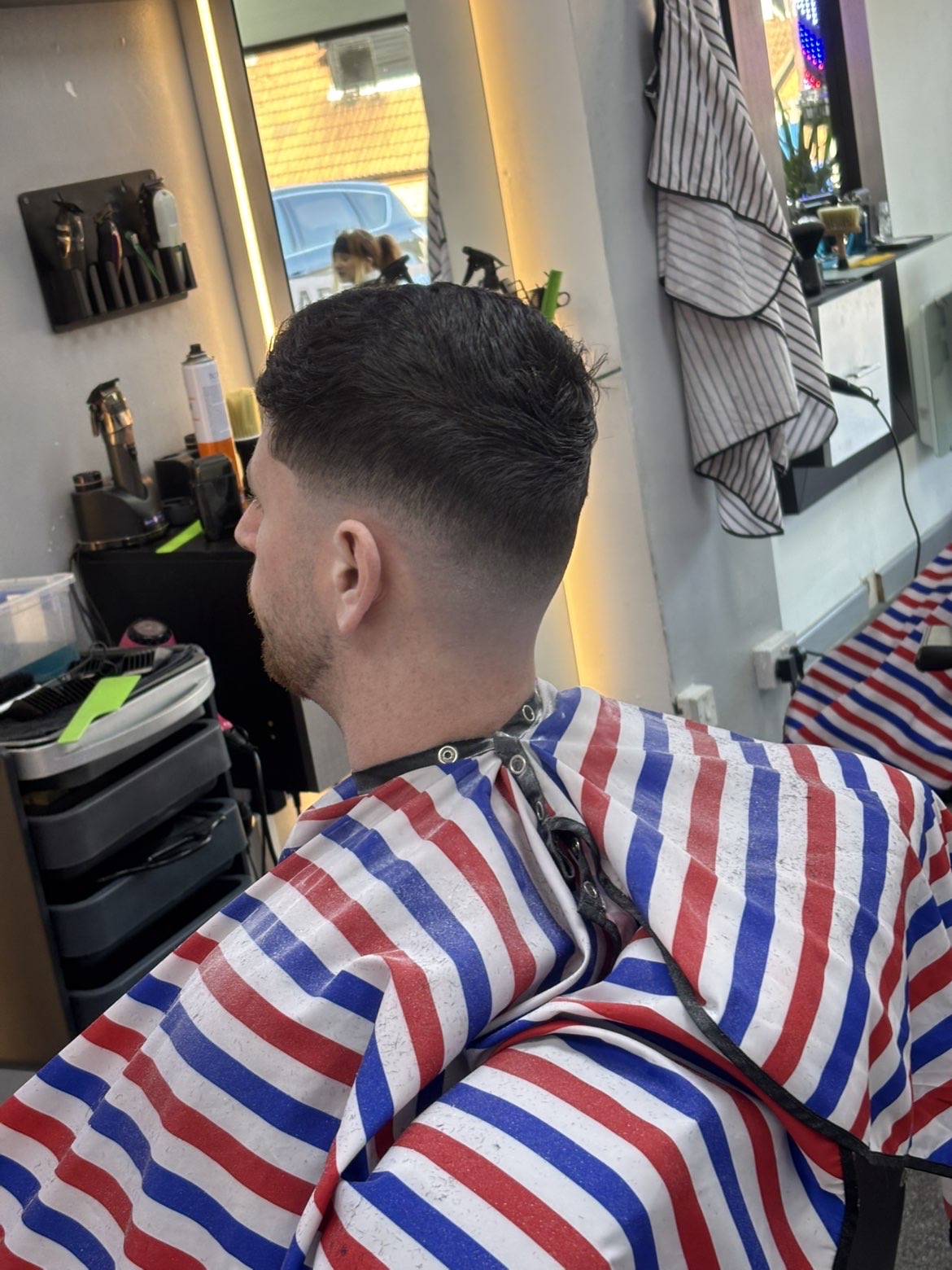 Haircut example 1 at Rich The Barber, Barry